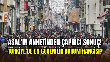 ASAL’ın anketinden çarpıcı sonuç: Vatandaşlar, Türkiye’deki hiçbir kuruma güvenmiyor