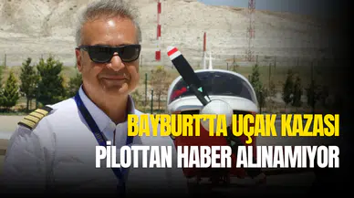 Bayburt son dakika uçak kazası | Türk pilot M20 tipi uçakla dağa çarptı