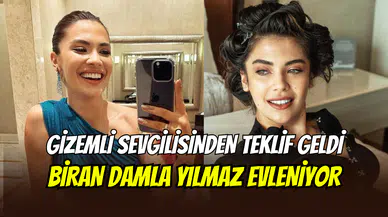 Biran Damla Yılmaz evleniyor: Gizemli sevgilisi ortaya çıktı