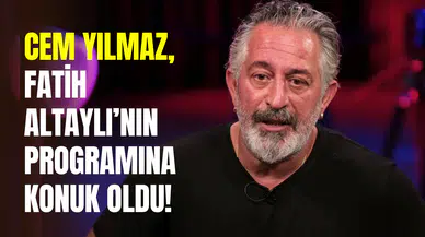 Cem Yılmaz, Fatih Altaylı’nın kanalına konuk oldu: ‘’Normal şartlar altında olmadı’’