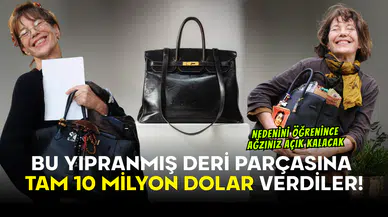 Dünya Bu Satışı Konuşuyor: Jane Birkin'in Eskimiş Çantası 10 Milyon Dolara Satıldı! Peki Ama Neden?