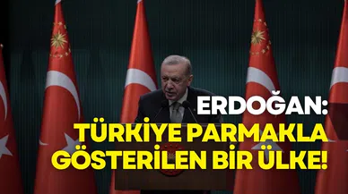 Cumhurbaşkanı Erdoğan'dan kabine sonrası net mesajlar: Türkiye parmakla gösterilen bir ülke!