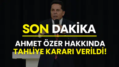 Esenyurt Belediye Başkanı Ahmet Özer hakkında tahliye kararı