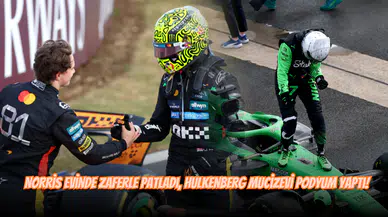 Lando Norris’ten Tarihi Zafer! Hulkenberg 19. Sıradan Podyuma Çıktı