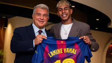 Barcelona'nın Yeni 10 Numarası Lamine Yamal Oldu