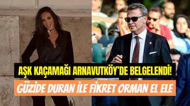 Güzide Duran’ın aşkı belgelendi: Fikret Orman ile el ele görüntülendi