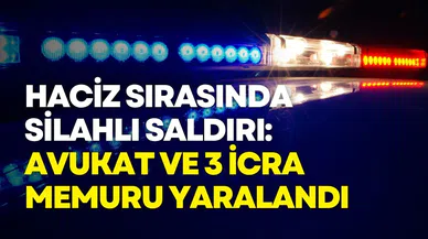 Ankara'da haciz sırasında silahlı saldırı: Avukat ve 3 icra memuru yaralandı!
