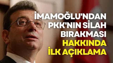 İmamoğlu'ndan PKK'nın Silah Bırakması Hakkında İlk Açıklama: Gerçek Barış İçin Demokrasi Şarttır