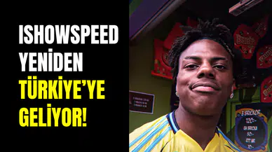 IShowSpeed yeniden Türkiye’ye geliyor: Rotayı İstanbul’dan sonra Antalya’ya çevirdi