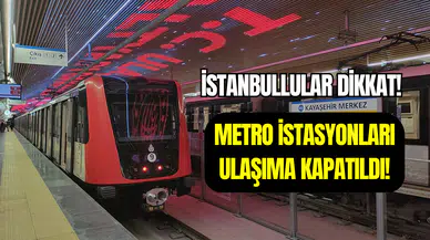 İstanbul’da metro kullanacaklar dikkat: M1A Yenikapı-Atatürk Havalimanı hattında ulaşım durdu