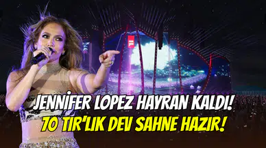 Jennifer Lopez’den İstanbul için rekor hazırlık: 72 metrelik dev sahneye çıkacak
