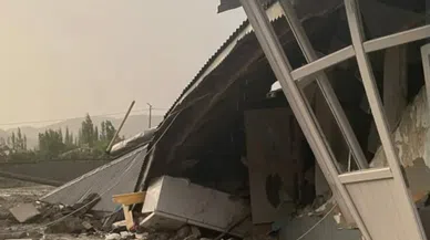 Kars’ta sağanak sel ve heyelana neden oldu: 8 köy etkilendi, yollar kapandı