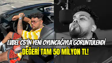 Lvbel C5’ten lükse doymuyor: 50 milyon TL’lik arabası gündem oldu