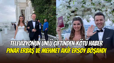 Medya dünyasının örnek aşkı bitti: Pınar Erbaş ile Mehmet Akif Ersoy boşandı