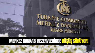 Merkez Bankası rezervlerinde 1,2 milyar dolarlık kayıp yaşandı