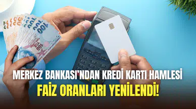Merkez Bankası’ndan kredi kartı kararı: Azami faiz oranları yenilendi