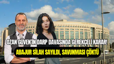 Ozan Güven’in Deniz Bulutsuz’u darp ettiği davada gerekçeli karar: Abajur silah sayıldı