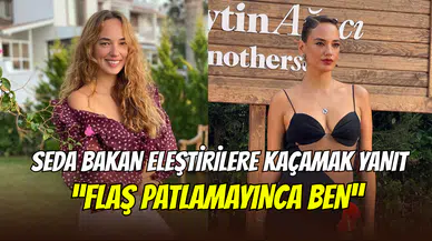 Seda Bakan eleştirilere dayanamadı: Transparan elbisesi beğenilmeyince suçu flaşa attı