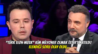 “Türk Elon Musk” Kim Milyoner Olmak İster’e Katıldı! Elendiği Soru Olay Oldu...