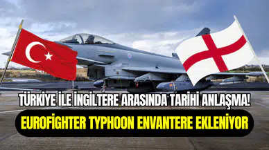 Türkiye ile İngiltere arasında tarihi anlaşma: Eurofighter Typhoon için mutabakat imzalandı