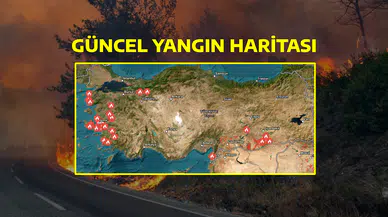 Son yangınlar nerede? (19-20 Ağustos) Yangın haritası güncel durum
