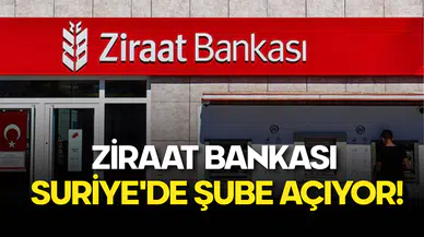 Ziraat Bankası Suriye'de Şube ya da Banka Kuracak!