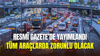 Araçlarda kamera ve takip sistemi zorunlu hale getirildi