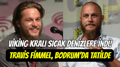 Dünyaca ünlü oyuncu Travis Fimmel Bodrum’da tatil yaparken görüntülendi