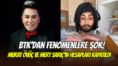 Fenomenler Murat Övüç ve Mert Sarıç’ın Instagram hesapları kapatıldı