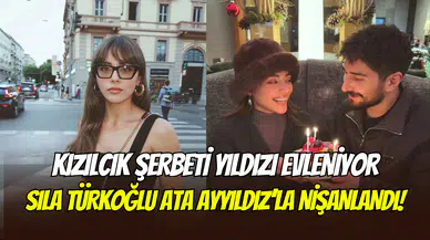 Kızılcık Şerbeti’nin Doğası evleniyor: Sıla Türkoğlu’ndan Ata Ayyıldız’a ‘Evet’ yanıtı