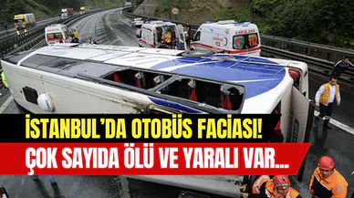Kuzey Marmara Otoyolu’nda otobüs devrildi: 4 ölü, 26 yaralı