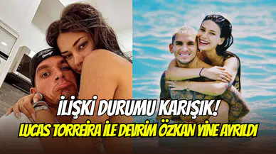 Lucas Torreira ile Devrim Özkan’ın aşkı yine bitti