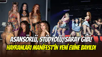 Manifest grubu yeni evini tanıttı: ‘’Asansörlü, stüdyolu, saray gibi’’