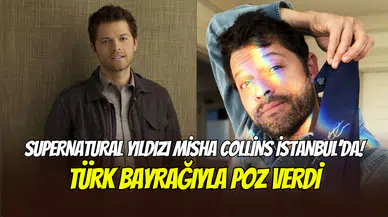 Supernatural’ın yıldız oyuncusu Misha Collins İstanbul’a geldi