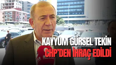 Son Dakika! Gürsel Tekin CHP’den ihraç edildi