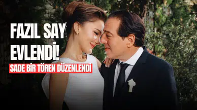 Fazıl Say, Flüt Sanatçısı Aslıhan And ile İstanbul’daki Evinde Sade Bir Törenle Evlendi