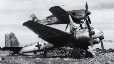 Nazilerin tuhaf planı: Sırtında uçak taşıyan bomba