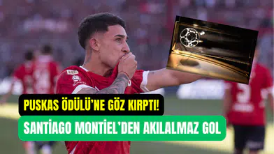 Puskas’a göz kırptı: Santiago Montiel’in akıl almaz golü galibiyeti getirdi