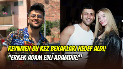 Reynmen’den bekarlara tartışmalı çıkış: ‘’Erkek adam evli adamdır’’