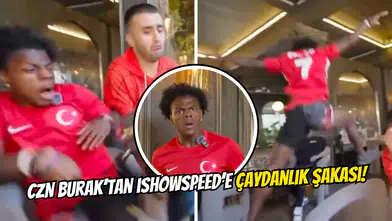 CZN Burak, iShowSpeed’e Çaydanlık Şakası Yaptı!