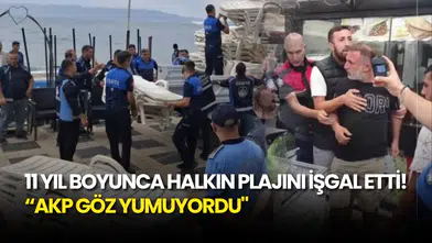 11 Yıl Boyunca Halkın Plajını İşgal Etti! Yaptığı Savunma Pes Dedirtti: “AKP Göz Yumuyordu"