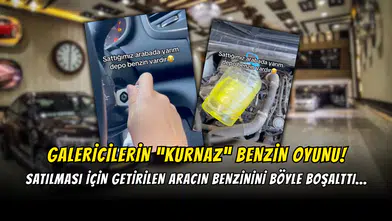 Galericilerin “Benzin Oyunu” Böyle Ortaya Çıktı!