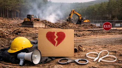 Akbelen’de çalışmalara tepki göstermişti: Gece yarısı gözaltına alındı