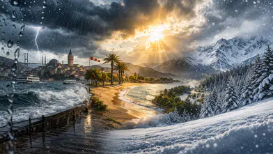 Meteoroloji duyurdu: Yurt genelinde yağışlı hava etkili olacak