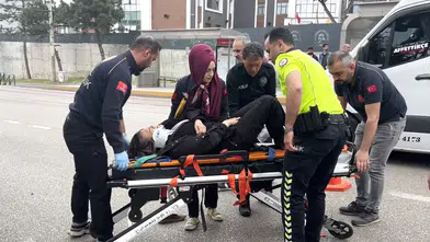 Bursa'da dikkatsizlik bir kadını hastanelik etti