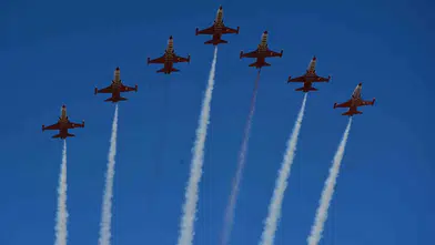 Türk Yıldızları Çorum semalarında nefesleri kesti