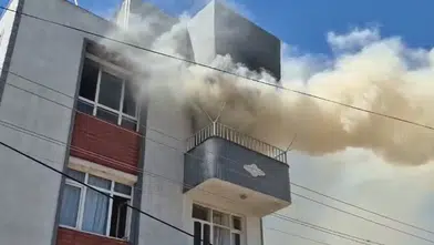 Adıyaman’daki apartman dairesinde korkutan yangın