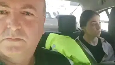 Jandarma sınav heyecanı yaşayan öğrenciyi son anda okuluna ulaştırdı