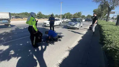 Konya’da bisikletli yaşlı adama otomobil çarptı