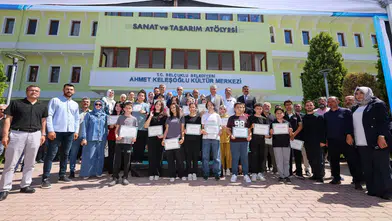 Selçuklu’da genç sanatçılar eserlerini sergiledi